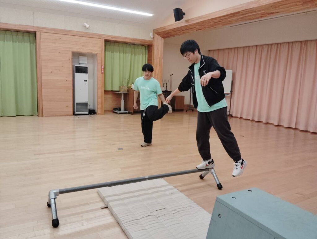 ３月２６日防災コミュニティセンター講座「忍者になろう。パルクール教室！」開催しました！